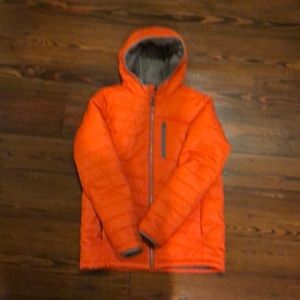 Boy’s Land’s End coat jacket orange XL 18-20